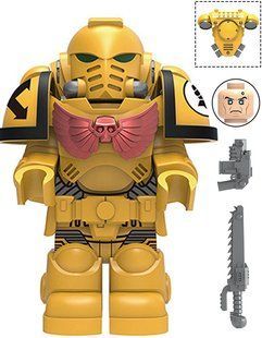 Конструктор Warhammer Космодесантник Імперскіх кулаків мініфігурка MY603 фото